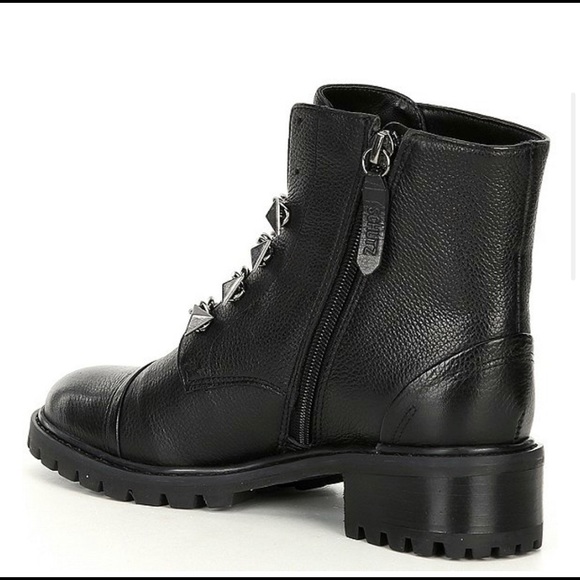 SCHUTZ
Women's Jeh Chain Combat Booties - Picture 2 of 15